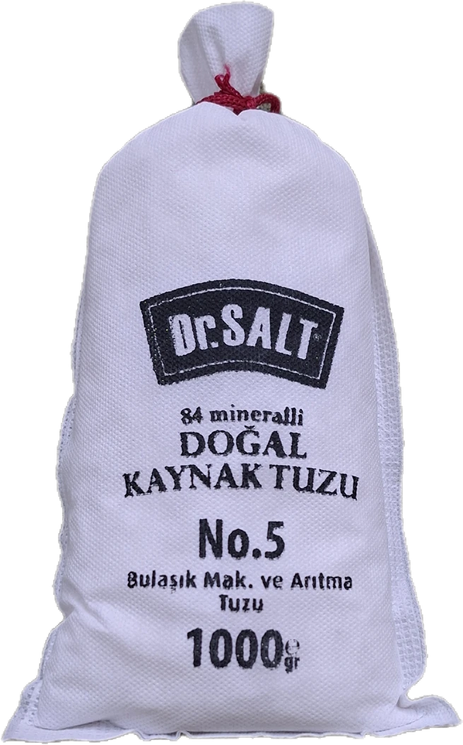 1000 Gr. No5- 84 Mineralli Doğal Kaynak Tuz