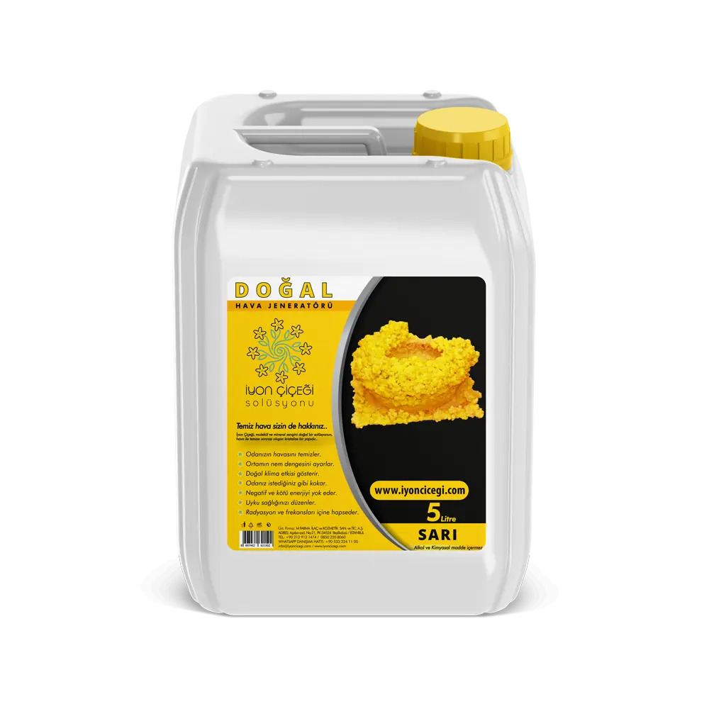 Drsalt İyon Çiçeği Solüsyonu 5 Litre-Sarı