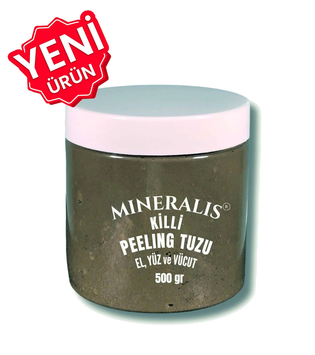Mineralis®Killi Peeling Tuzu 500 Gr. | Dr.Salt 84 Mineralli El, Yüz Ve Vücut Peelingi